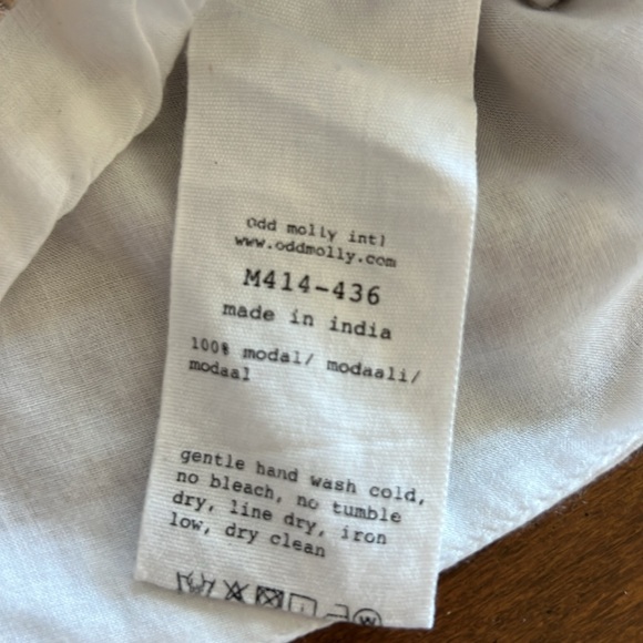 Odd Molly embroidered boho top blouse - Picture 11 of 11